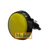 Botão Arcade 5,8cm Amarelo com LED para Fliperama
