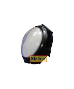 Botão Arcade Convexo 9,8cm Branco com LED para Fliperama
