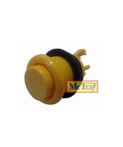 BOTÃO NYLON REDONDO MATIC AMARELO