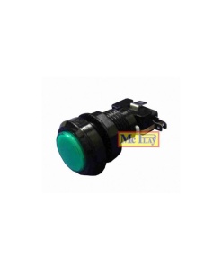 Botão Redondo Verde com Led